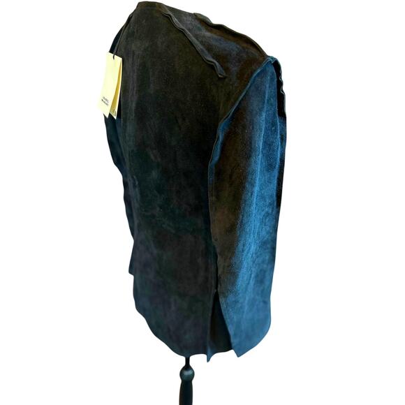 Isabel Marant Adixia Jacket 100% Calf Leather RARE Black size 38 (S/M) - Picture 12 of 16